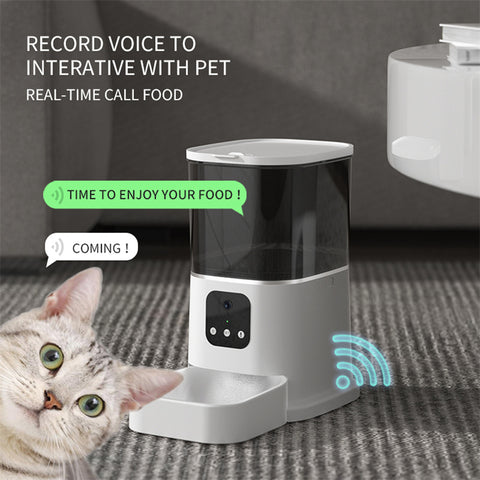 FABERA Smart Automatic Pet Feeder with WiFi & App Control